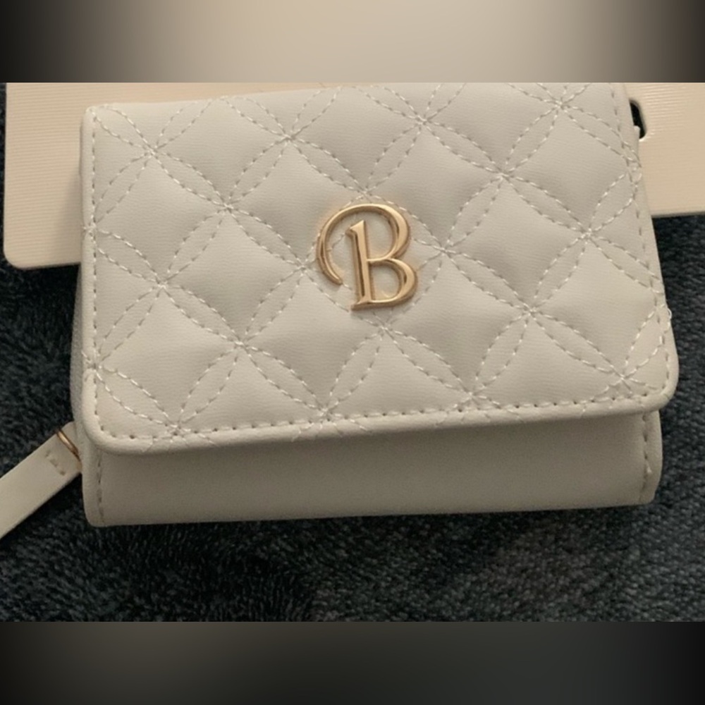 WOMENS WALLET COIN PURSE BAG LETTER B INTIAL B